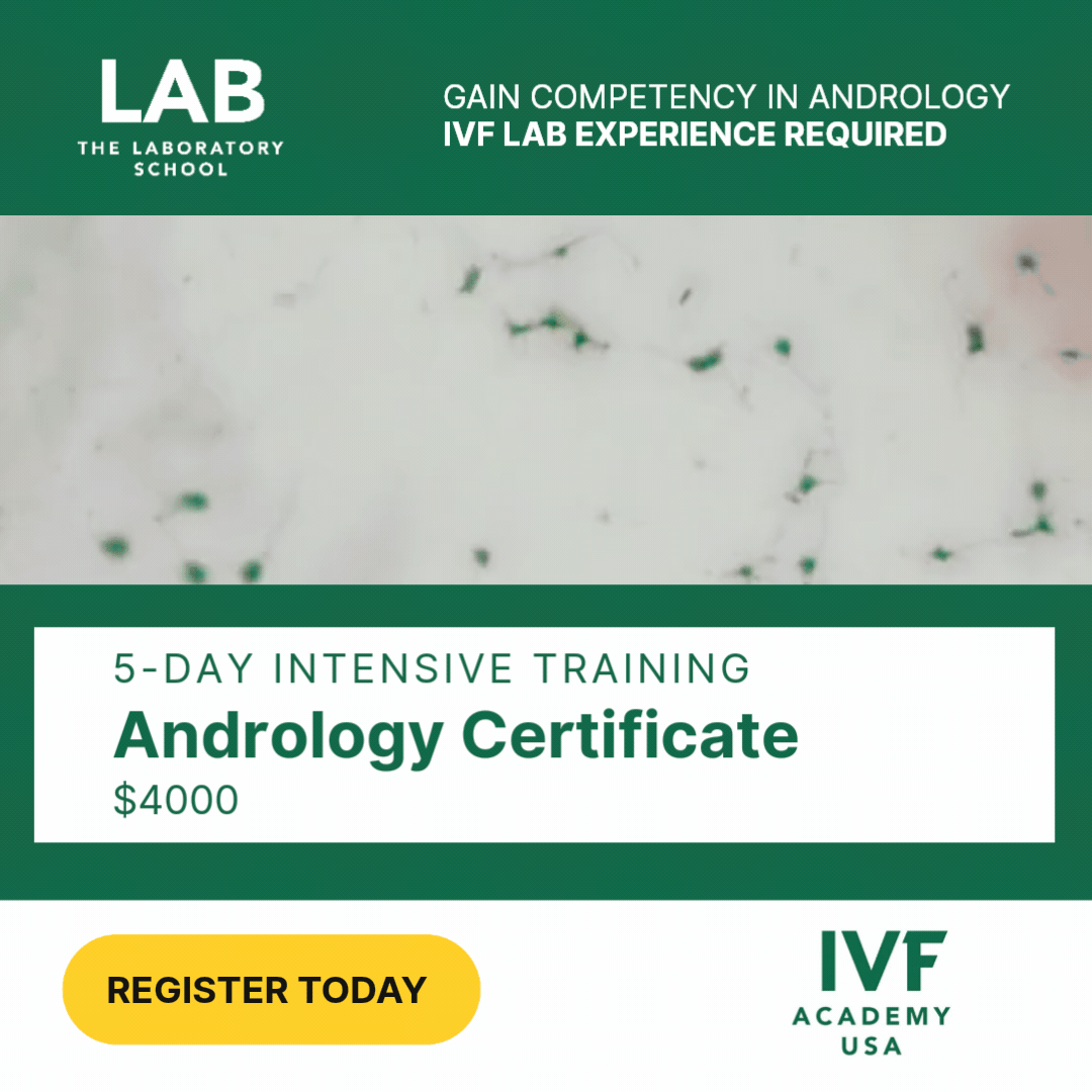 5-Day Andrology Training for IVF Lab Professionals