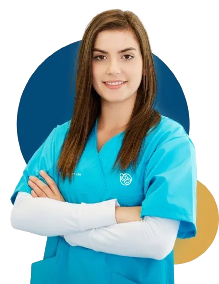 Medical professional with crossed arms